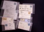 VAR 1849-1876 lot de 54 lettres choisies pour la qualité