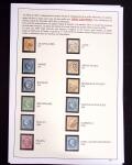 1849-1898, ensemble de Cérès et Empire sur grandes pages (dont n°18), 1 page d'obl. de GC, 1 page PC des GC, 2 de nuances du n°14, 1 d'obl. losange PC sur n°14 et 1 d'obl. jour de l'an sur n°75, TB