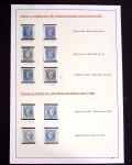 1849-1898, ensemble de Cérès et Empire sur grandes pages (dont n°18), 1 page d'obl. de GC, 1 page PC des GC, 2 de nuances du n°14, 1 d'obl. losange PC sur n°14 et 1 d'obl. jour de l'an sur n°75, TB