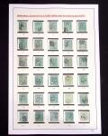 1849-1898, ensemble de Cérès et Empire sur grandes pages (dont n°18), 1 page d'obl. de GC, 1 page PC des GC, 2 de nuances du n°14, 1 d'obl. losange PC sur n°14 et 1 d'obl. jour de l'an sur n°75, TB