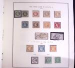 1849-2001, Collection de timbres de France en 4 albums MOC, des neufs dans les classiques, à noter n°1 et 9 obl., n°262 et Caisse d'amortissement en neufs, BF 3 et 6, PA 1/2, Prés, carnets Croix-Rouge 1952 et suivant