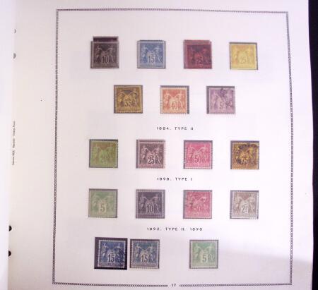 1849-2001, Collection de timbres de France en 4 albums MOC, des neufs dans les classiques, à noter n°1 et 9 obl., n°262 et Caisse d'amortissement en neufs, BF 3 et 6, PA 1/2, Prés, carnets Croix-Rouge 1952 et suivant