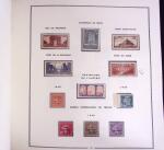 1849-2001, Collection de timbres de France en 4 albums MOC, des neufs dans les classiques, à noter n°1 et 9 obl., n°262 et Caisse d'amortissement en neufs, BF 3 et 6, PA 1/2, Prés, carnets Croix-Rouge 1952 et suivant