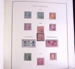 1849-2001, Collection de timbres de France en 4 albums MOC, des neufs dans les classiques, à noter n°1 et 9 obl., n°262 et Caisse d'amortissement en neufs, BF 3 et 6, PA 1/2, Prés, carnets Croix-Rouge 1952 et suivant