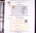 1746-1900, Collection d'exposition LA POSTE DANS L'AUDE en 80 pages avec une belle panoplie de PP à numéro, cursives rouges, T22, doubles cursives, PC du GC de Ginestas