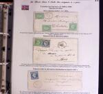 1746-1900, Collection d'exposition LA POSTE DANS L'AUDE en 80 pages avec une belle panoplie de PP à numéro, cursives rouges, T22, doubles cursives, PC du GC de Ginestas