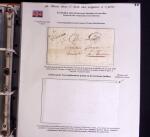 1746-1900, Collection d'exposition LA POSTE DANS L'AUDE en 80 pages avec une belle panoplie de PP à numéro, cursives rouges, T22, doubles cursives, PC du GC de Ginestas