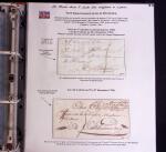 1746-1900, Collection d'exposition LA POSTE DANS L'AUDE en 80 pages avec une belle panoplie de PP à numéro, cursives rouges, T22, doubles cursives, PC du GC de Ginestas