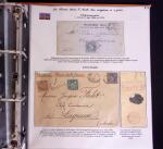 1746-1900, Collection d'exposition LA POSTE DANS L'AUDE en 80 pages avec une belle panoplie de PP à numéro, cursives rouges, T22, doubles cursives, PC du GC de Ginestas
