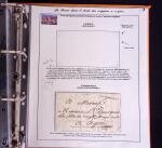 1746-1900, Collection d'exposition LA POSTE DANS L'AUDE en 80 pages avec une belle panoplie de PP à numéro, cursives rouges, T22, doubles cursives, PC du GC de Ginestas