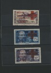 Sélection de bonnes séries : Poste n°165-66 **, 181-190 *, PA n°14-21 *, 29 ** (gomme coloniale), TB, cote Yvert 1 432 €