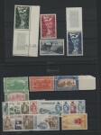 1923-1959, Mint selection of New Zealand, Gibraltar, France, Iraq, French Andorra
