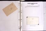 1800-1830, Collection de 70 lettres avec marques d'arrivée sur pages d'albums, dont Aix en Provence, Angers, Bastia, Lyon, Marseille avec déboursé, Macon, Nantes, Narbonne, Limoux, Nimes dont déboursé manuscrit, Per