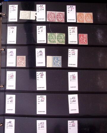 1900-1973 Stock d'avant-guerre en très grande majorité