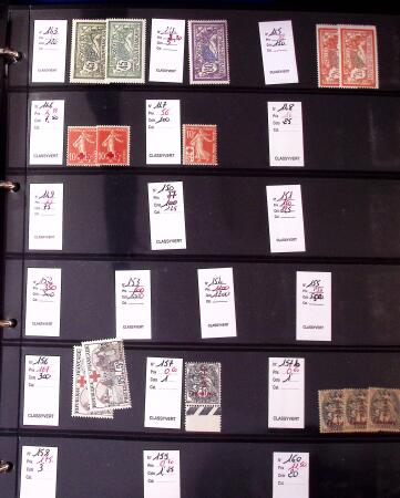 1900-1973 Stock d'avant-guerre en très grande majorité