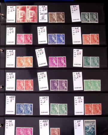1900-1973 Stock d'avant-guerre en très grande majorité