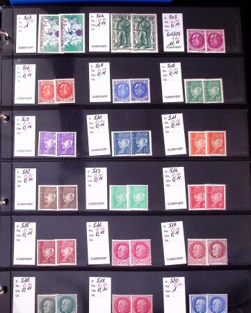 1900-1973 Stock d'avant-guerre en très grande majorité