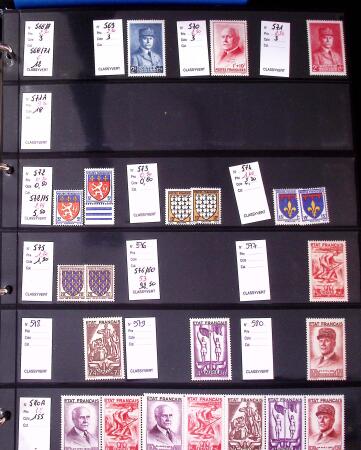 1900-1973 Stock d'avant-guerre en très grande majorité
