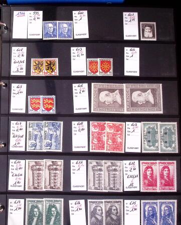 1900-1973 Stock d'avant-guerre en très grande majorité