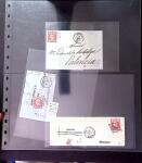 1849-1874 Joli lot de lettres variées dont n°1, 3,
