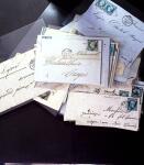 1849-1874 Joli lot de lettres variées dont n°1, 3,