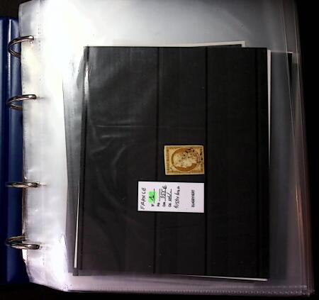 1849-1876 Collection de classique en 2 classeurs, en