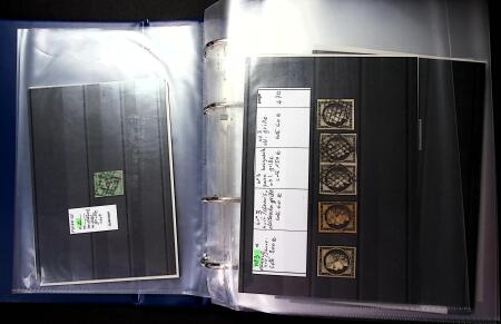1849-1876 Collection de classique en 2 classeurs, en