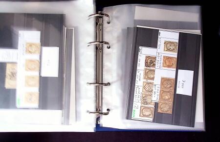 1849-1876 Collection de classique en 2 classeurs, en