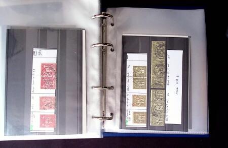 1849-1876 Collection de classique en 2 classeurs, en