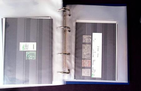 1849-1876 Collection de classique en 2 classeurs, en