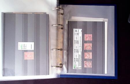 1849-1876 Collection de classique en 2 classeurs, en