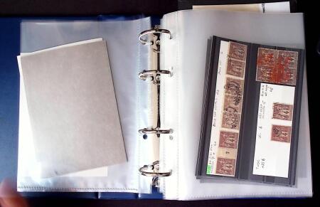1849-1876 Collection de classique en 2 classeurs, en