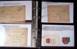 1914-1918 Un classeur avec une cinquantaine de lettres
