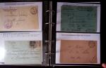 1914-1918 Un classeur avec une cinquantaine de lettres