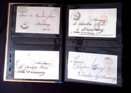 1850-1860 Une centaines de marques d'entrée, la plupart