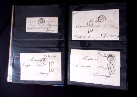1850-1860 Une centaines de marques d'entrée, la plupart