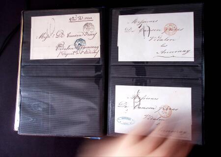 1850-1860 Une centaines de marques d'entrée, la plupart
