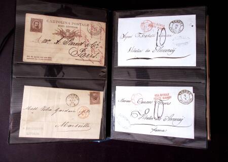 1850-1860 Une centaines de marques d'entrée, la plupart