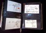 1850-1860 Une centaines de marques d'entrée, la plupart