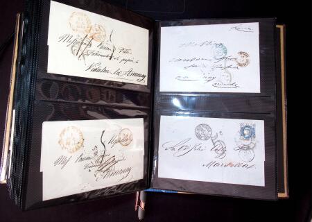 1850-1860 Une centaines de marques d'entrée, la plupart