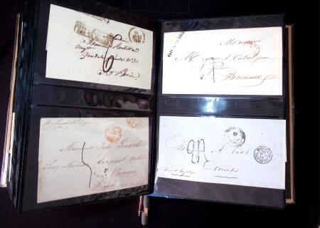 1850-1860 Une centaines de marques d'entrée, la plupart
