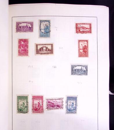 1849-1977, Mint & used collection of France incl. 1849 1f carmine,