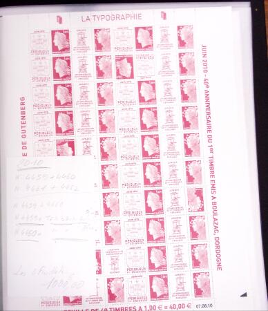 1900-2011 collection en neufs avec des feuilles entières