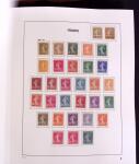 1849-1993 5 classeurs Davo dont n°1, 6, 9, 33, 155