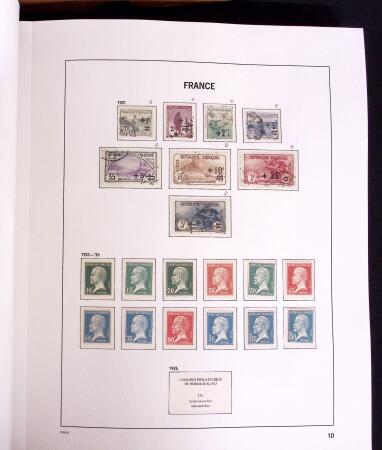 1849-1993 5 classeurs Davo dont n°1, 6, 9, 33, 155
