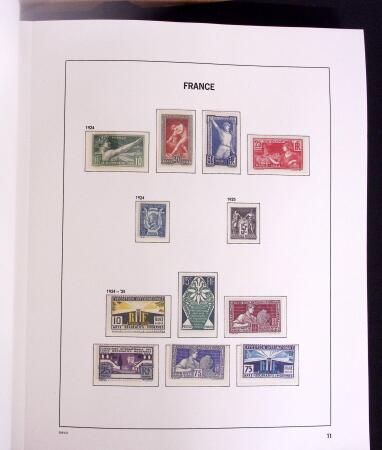 1849-1993 5 classeurs Davo dont n°1, 6, 9, 33, 155
