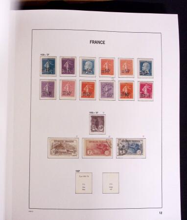 1849-1993 5 classeurs Davo dont n°1, 6, 9, 33, 155