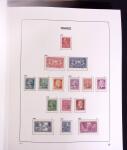 1849-1993 5 classeurs Davo dont n°1, 6, 9, 33, 155