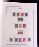 1849-1993 5 classeurs Davo dont n°1, 6, 9, 33, 155