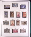 1853-1959 Collection de France sur album Cérès, obl